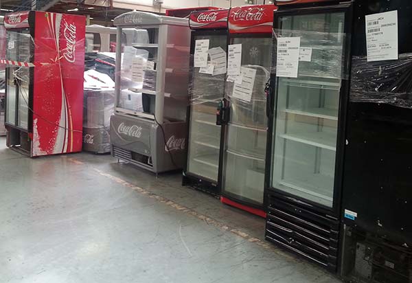 Vitrines réfrigérées Hors services